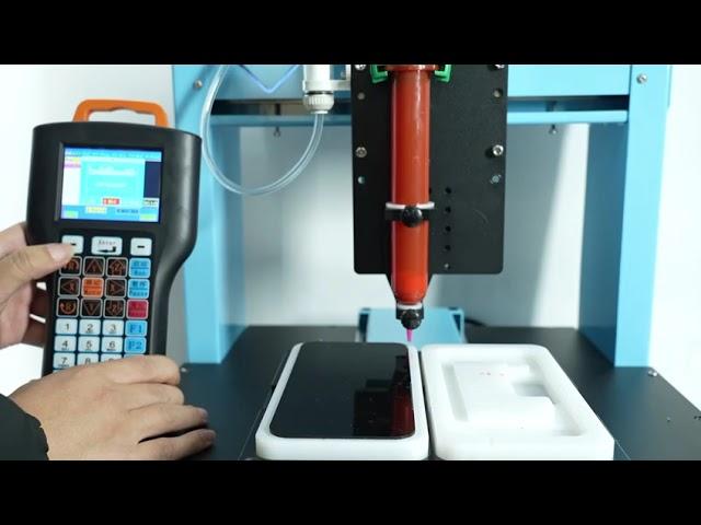 How to use TBK-983B Automatic Glue Dispenser Machine? | Video Tutorials