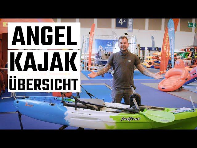 Angelkajaks von Feel Free, Einerkajak, Sit-on-Top-Kajak, Pedalantrieb