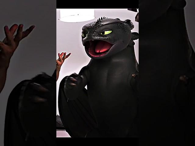 Wish he was real #howtotrainyourdragon #httyd #toothless #nightfury #dragon #edit