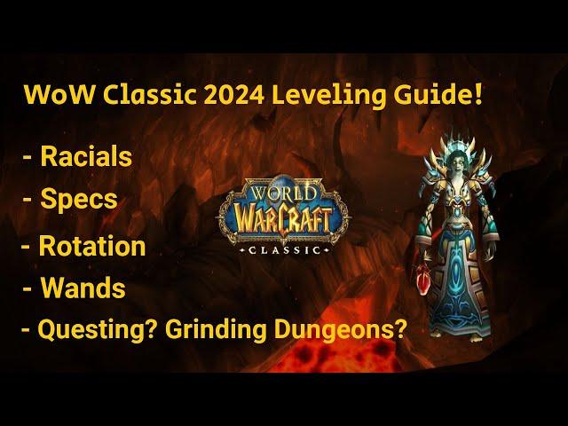 WoW Classic 2024 FRESH - Priest Leveling Guide (Deep Dive)