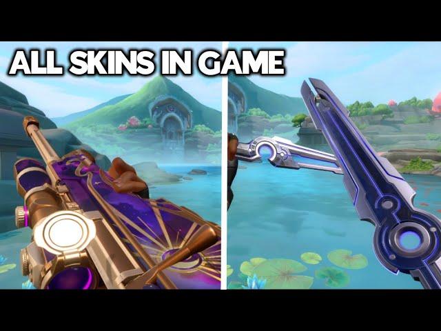 All Battle Pass Skins In Game // S2025 Act 1, Valorant