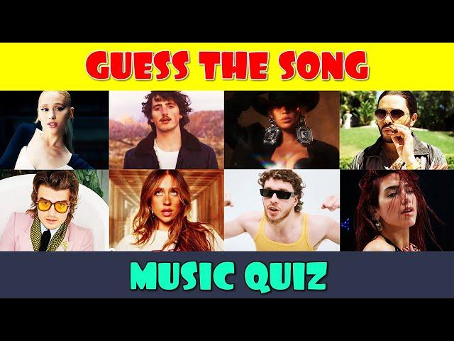 Guess the Song Music Quiz | Most Popular Songs 2024