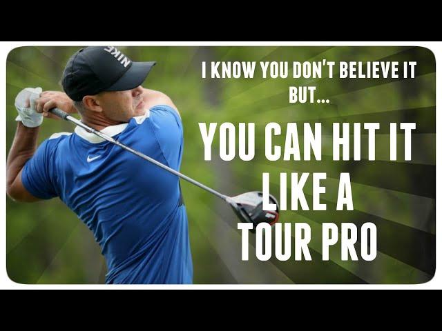 How to hit your driver as far as a tour pro