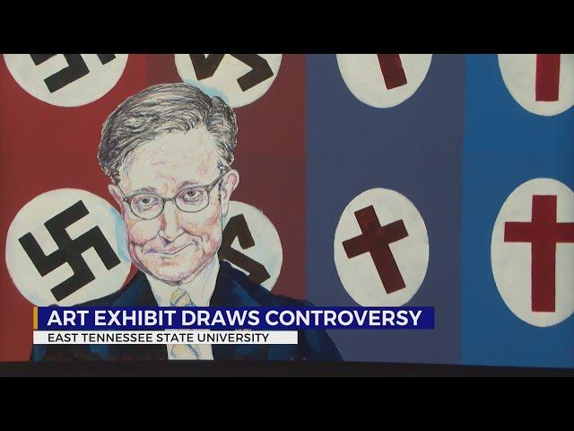 Provocative art exhibit at ETSU draws controversy