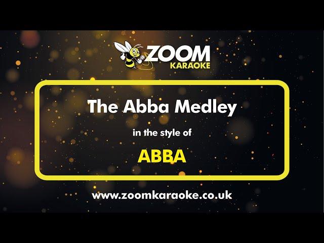 ABBA - The Abba Medley - Karaoke Version from Zoom Karaoke