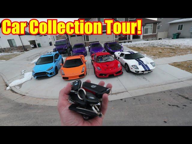 FULL TOUR OF MY SUPERCAR COLLECTION!!!