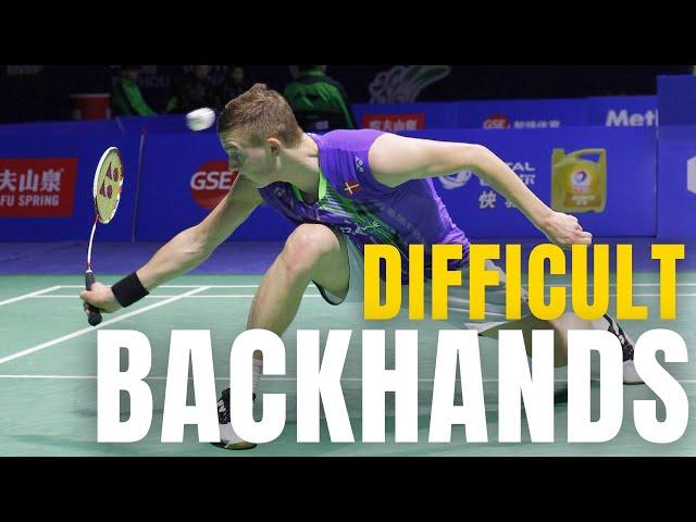 10 Most Difficult Badminton Backhands of All Time