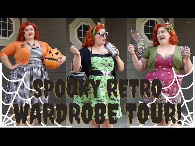 MY SPOOKY RETRO WARDROBE TOUR! | What I Would Wear for Different Halloween Activities!