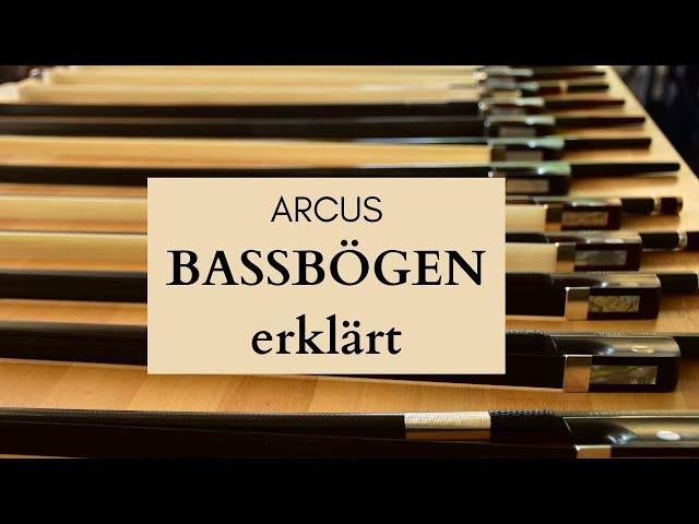 Arcus Bassbögen erklärt