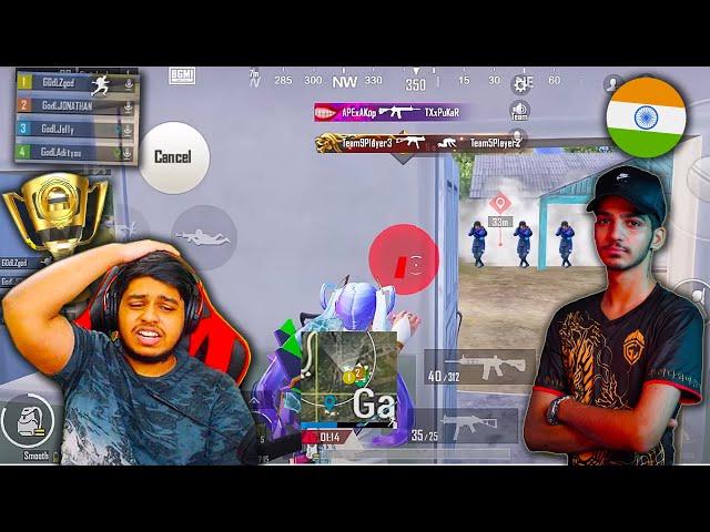 INDIA's RANK 1 Clutch Champion GodL ZGod and Jonathan Gaming BEST Moments in PUBG Mobile