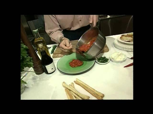 Michael Bonacini's tomato topping for crostini