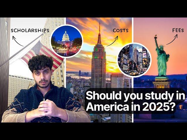 Should You Move to America in 2025?   Cost, Scholarships & Everything You Need to Know!