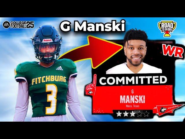 I Put MYSELF in College Football 25! (Road to Glory)