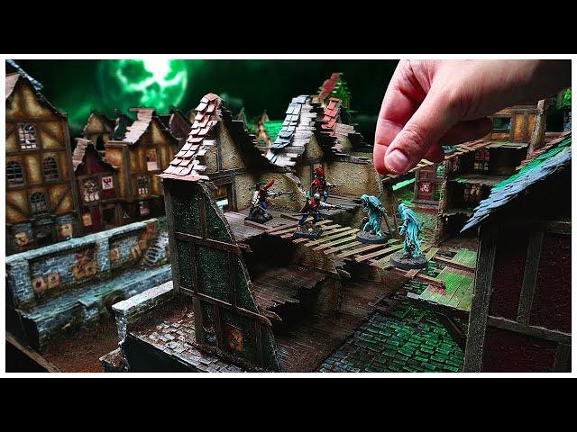 My MORDHEIM Warhammer BOARD Build - FINALLY DONE! 