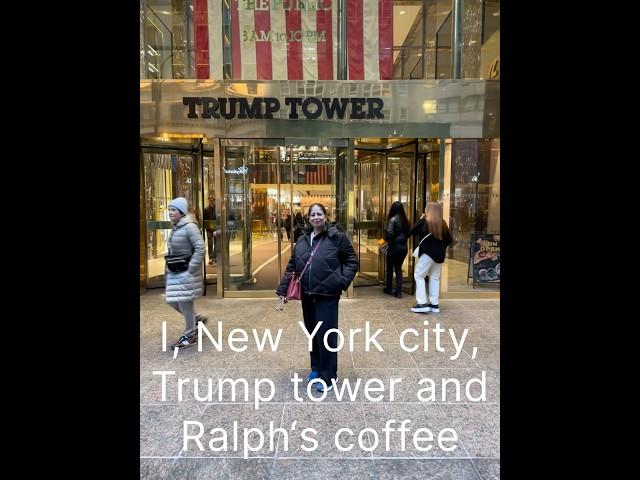 New York City,#Trump Tower, and #Ralph Lauren coffee#shreyaghoshal#shorts#tourist #subscribe#travel