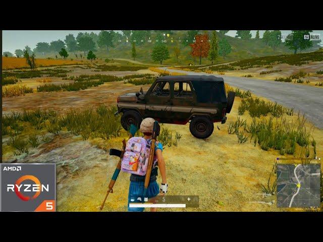 Pubg PC- Erangle close to win but intense at end !! Ryzen 5 5600G gameplay