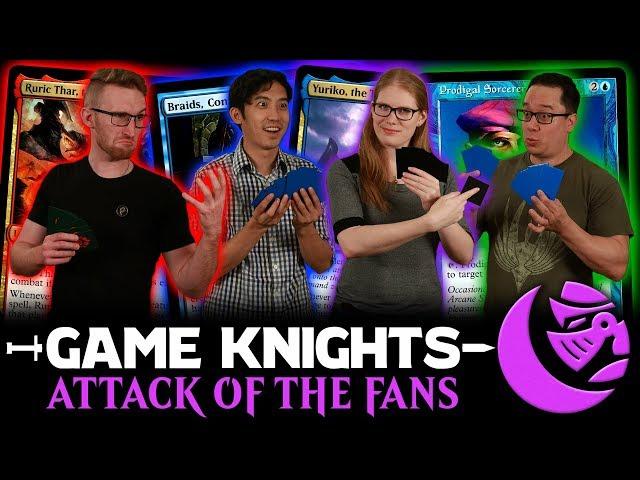 Attack of the Fans! | Game Knights 35 | Magic the Gathering Commander EDH Gameplay