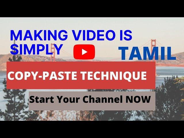 Make money youtube without showing your face |copy paste video youtube Tamil|financial freedom tamil
