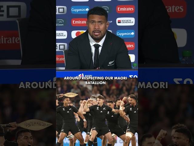 Ardie Savea reveals reason behind All Blacks' haka v Italy