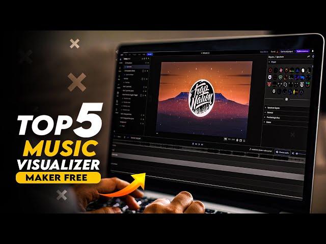 TOP 5  Free Audio Visualizer Maker Online 2023 | No Watermark