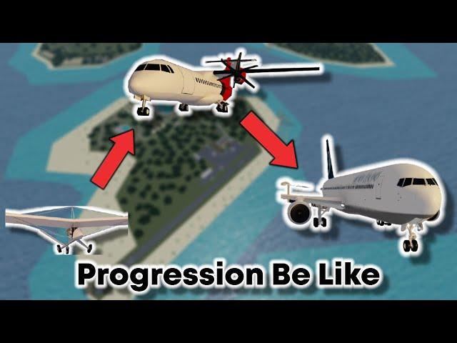 aeronautica progression be like...