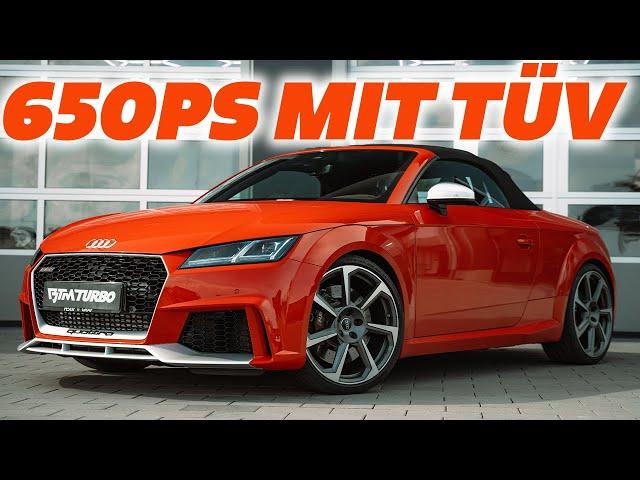 So gut sind 650PS im AUDI TTRS CABRIO - Komplettumbau mit TÜV Zulassung