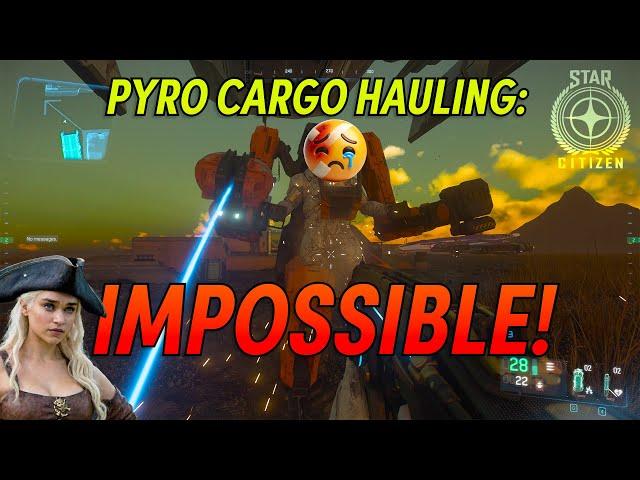 Cargo Hauling in Pyro is IMPOSSIBLE... because of pirates like me!! STAR CITIZEN 4.0 (EPIC MUST SEE)