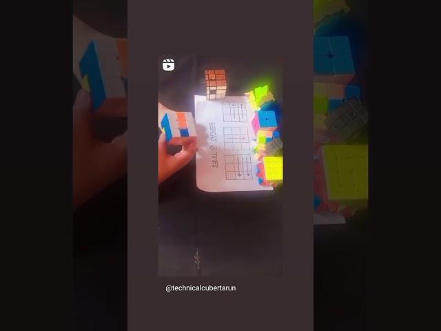 ️@tecnicalcubertarun 3×3 new trick solve faster