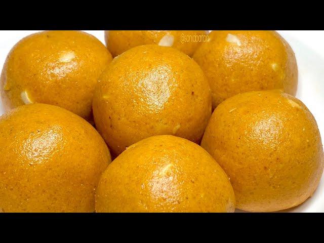 हलवाई वाले बेसन के लड्डू बनाने की विधि | Besan ke laddu recipe | How to makeHalwaistyle Besan Laddu