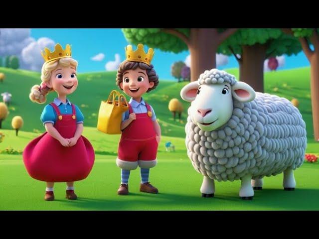 Baa Baa Sheep’s Wooly Song | Cute Sheep Nursery Rhyme for Toddlers | Fun Animal Song