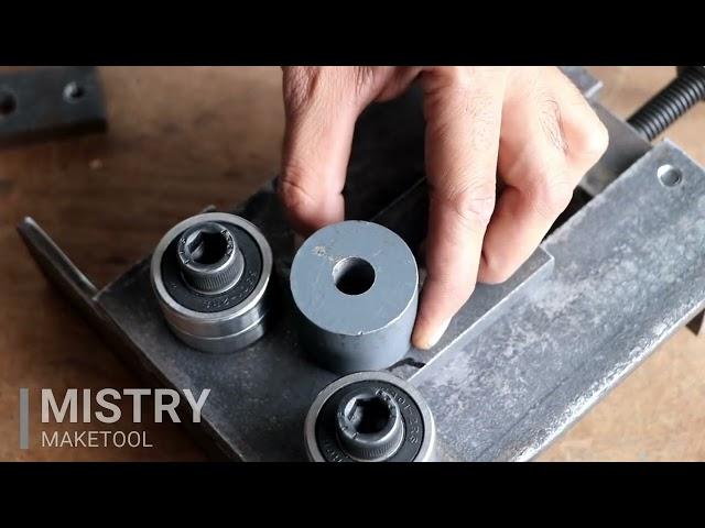 Metal Bükücü Yap || Ev yapımı Silindir Bükücü - Make A Metal Bender    Homemade Roller Bender