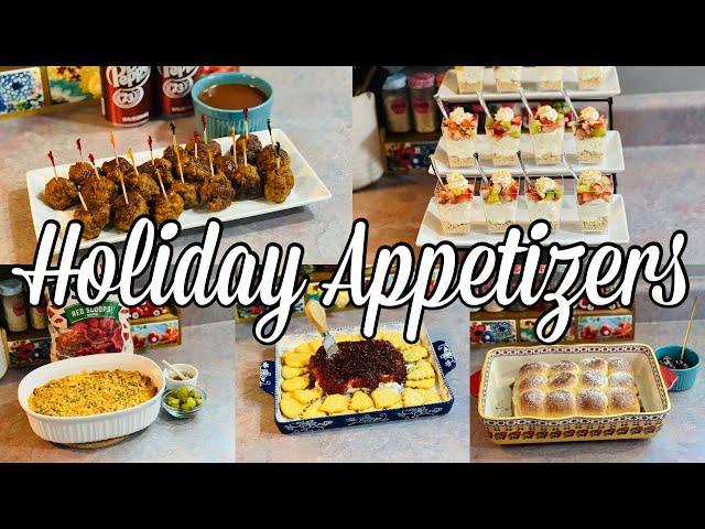 EASY PARTY FOOD IDEAS | Holiday Recipes | December 2024