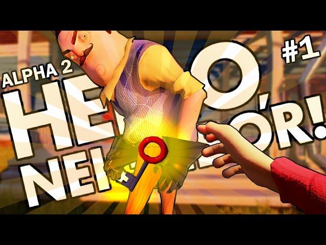 PICK POCKET THE NEIGHBOR | Hello Neighbor Alpha 2 (Hello Neighbor, Alpha 2 Update Gameplay)