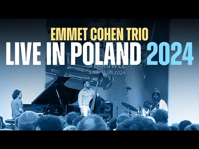 Emmet Cohen Trio - Live in Poland 2024