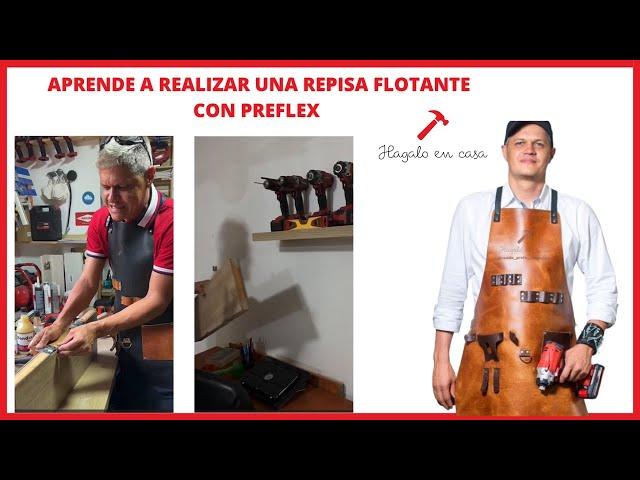 Aprende a realizar una repisa flotante