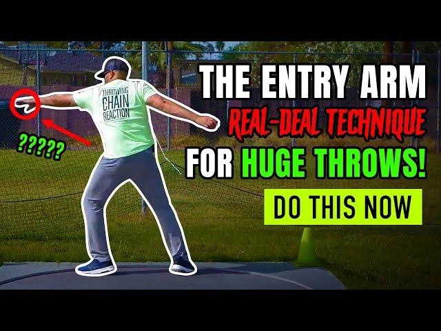 The Entry Arm Action For Huge Throws - DISCUS THROW