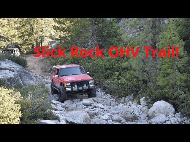 Slick Rock OHV trail, Jeeps, Rocks and Camping!