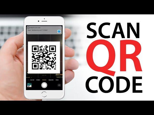 How to Scan QR Code (NO APPS) on iPhone, iPod, iPad