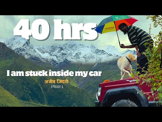 STUCK inside my camper car for 40 hrs | Himalayan storm