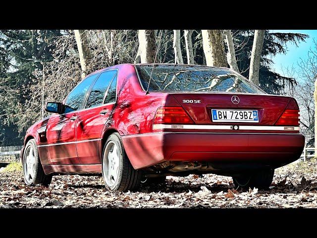 “Mi faccio l’AMMIRAGLIA”- 1992 Mercedes 300SE 68kkm 4Sale - Testdrive #LaVsAuto