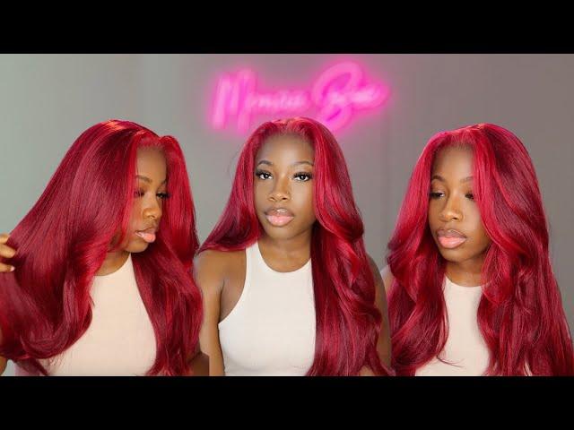 Outre Perfect Hairline Jaylin| Burgundy Flame| Outre Hair