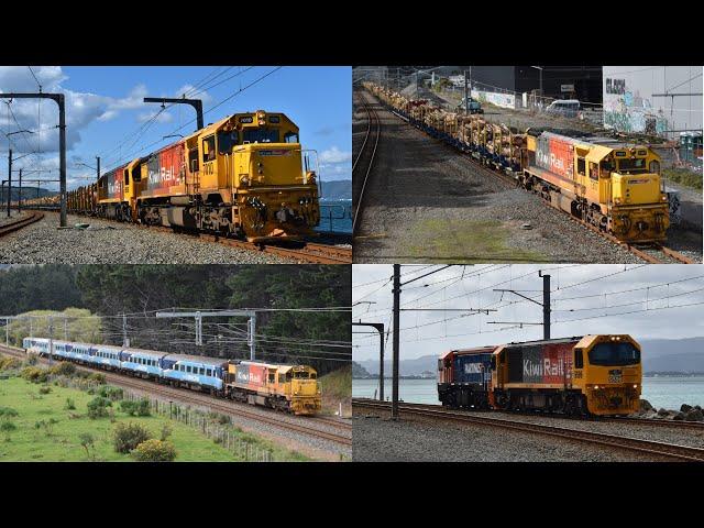 KiwiRail Action around Wellington - Spring 2020 (HD)