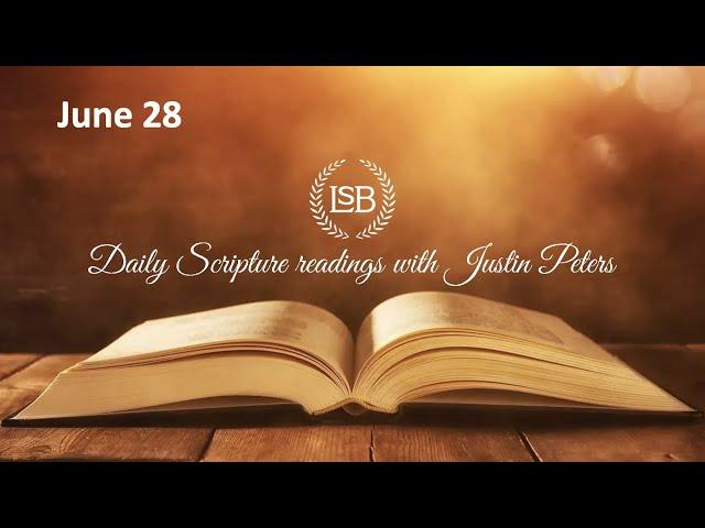 Daily Bible Reading: June 28