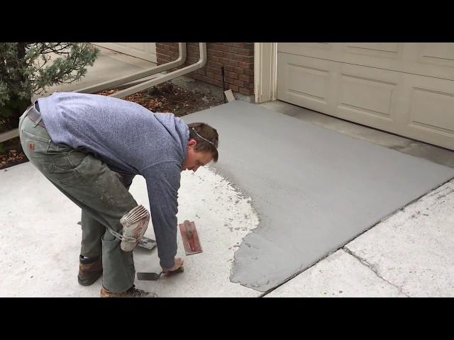 TF Structural Concrete Overlay - Overlay Instructions