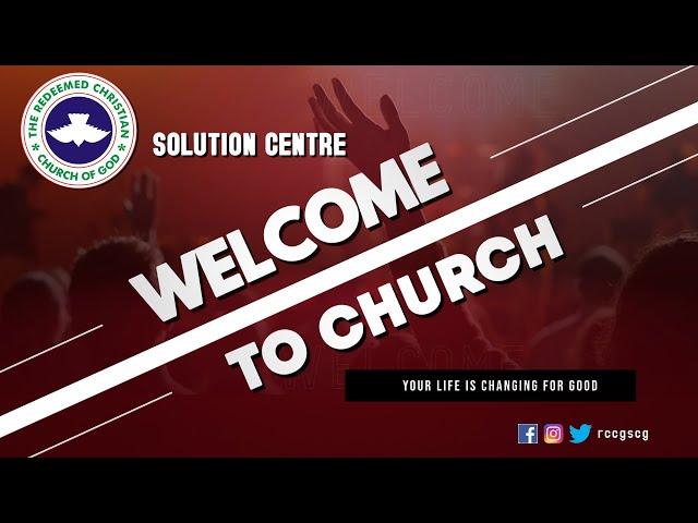 RCCG SOLUTION CENTRE G.A.P SUNDAY SERVICE  #youtube #rccg #pastoreaadeboye #dovetv