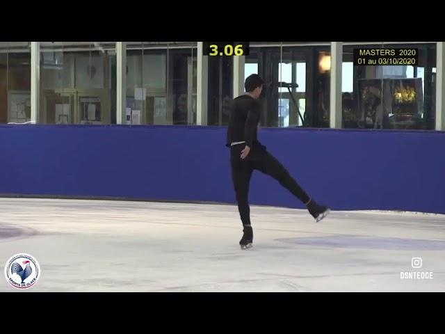 Masters de Patinage 2020/Romain Ponsart/FS