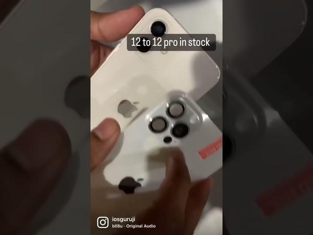 12 To 12 pro converter IPhone 12 convert to 12 pro 9491238008