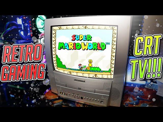 I bought a CRT TV for Retro Gaming! How does it work? | Mikeinoid