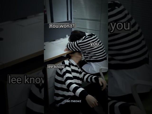 Lee know - imagine him doing this  to u  #ff #skz #leeknow