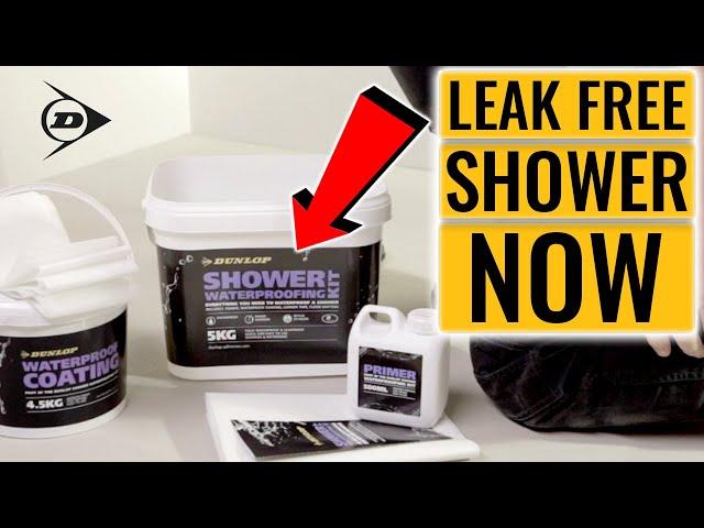 How To Waterproof a Shower with The Dunlop Shower Waterproofing Kit!